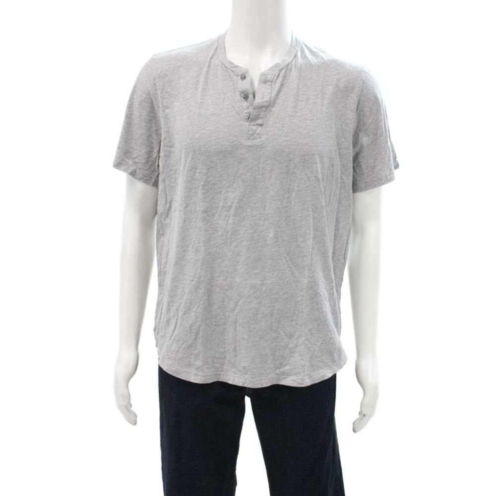 Velvet Mens Band T-Shirt Gray Short Sleeve 90% Cotton 10% Polyester Size XL